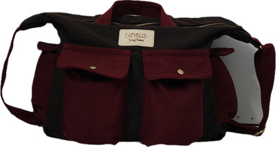 PAPYRUS Men & Women Brown, Maroon Messenger Bag