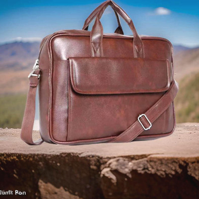 Shivra Men & Women Brown Messenger Bag