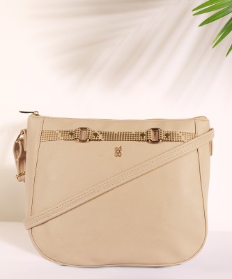 Baggit Women Beige Sling Bag