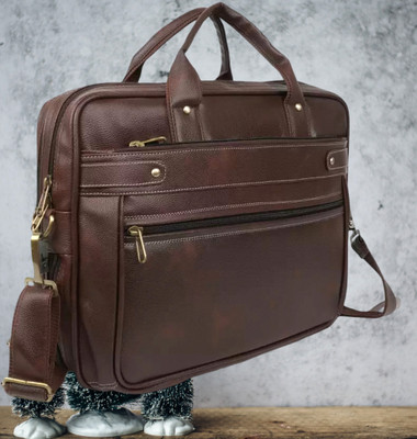 JairaJ Men & Women Brown Messenger Bag