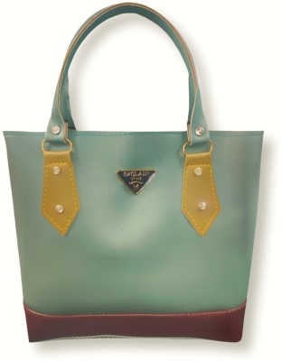 SAQLAIN STYLE Women Green Hand-held Bag