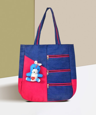 house of common Women Pink, Blue Shoulder Bag