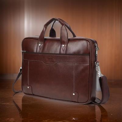 house of common Men & Women Brown Messenger Bag