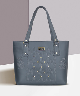 DON'T LOOK Women Grey Hand-held Bag