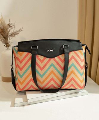 ZOUK Women Multicolor, Black Shoulder Bag