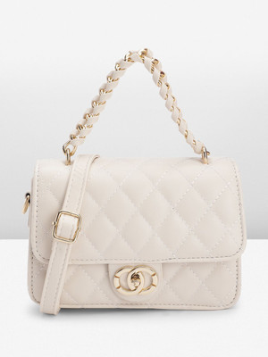 Dressberry Women White Satchel