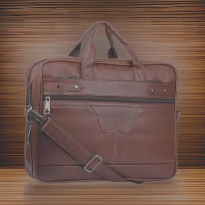 house of common Men & Women Tan Messenger Bag