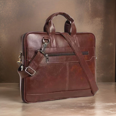 house of common Men & Women Brown Messenger Bag