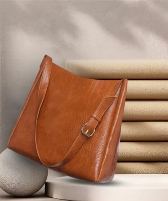TrendStore Women Tan Shoulder Bag