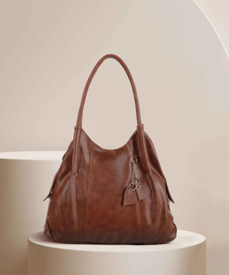 cretour Women Brown Shoulder Bag