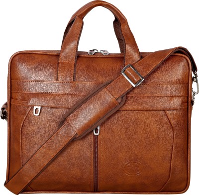 SB Men Brown Messenger Bag