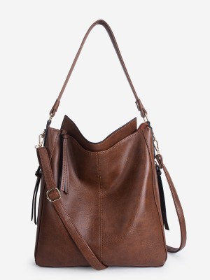 Yelloe Women Tan Shoulder Bag