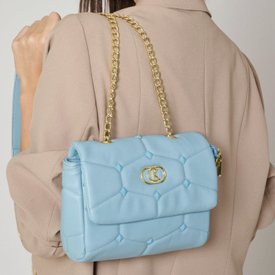 CUCKOOS LONDON Women Blue Shoulder Bag