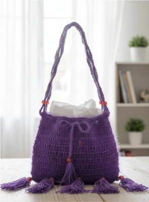 Vector Creation Women Purple Handbag
