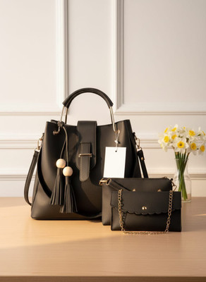 TYCONE Women Black Handbag