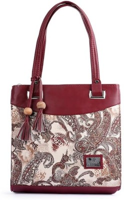 Cnew Women Maroon Tote