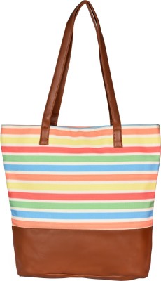 Suprino Women Green, Brown, Blue, Yellow Tote