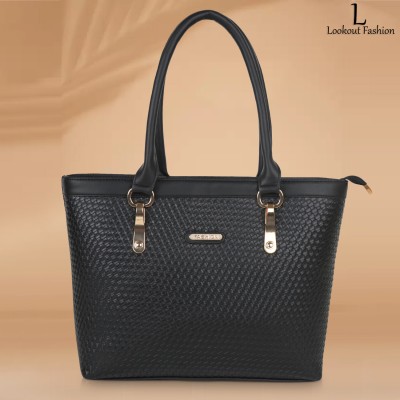 Lookout Fashion Women Black Handbag