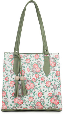 claspNclutch Women Green Hand-held Bag