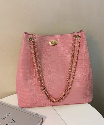 LIKE STYLE Women Pink Shoulder Bag