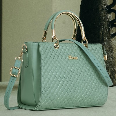 Exotic Women Green Handbag