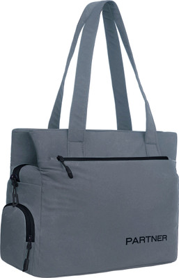 Partner Women Grey, Black Shoulder Bag