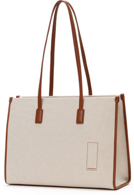 Mokobara Women White Tote