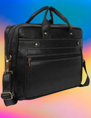 house of common Men & Women Black Messenger Bag
