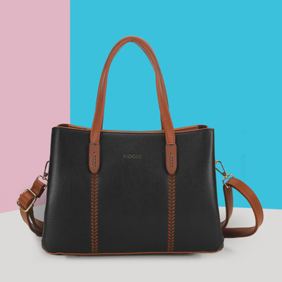 MOCHI Women Black Satchel