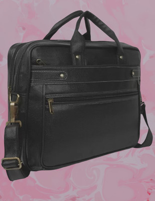 JairaJ Men & Women Black Messenger Bag