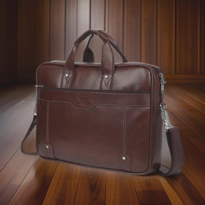 house of common Men & Women Brown Messenger Bag