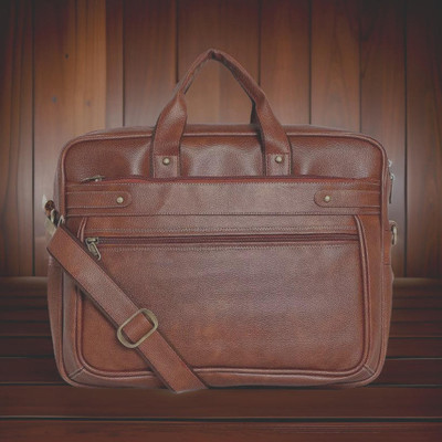 house of common Men & Women Brown Messenger Bag