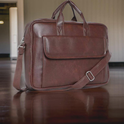 JairaJ Men & Women Brown Messenger Bag