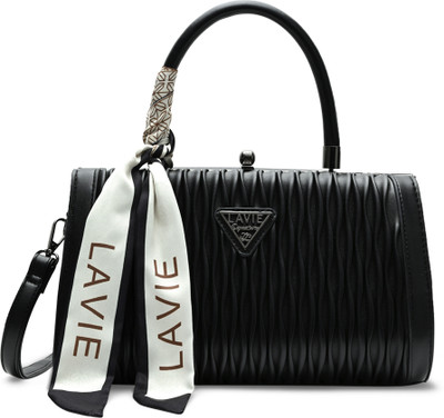 Lavie Signature Women Black Satchel