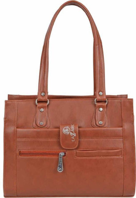 Lazzaroo Women Tan Shoulder Bag