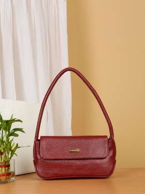 Teakwood Leathers Women Red Handbag