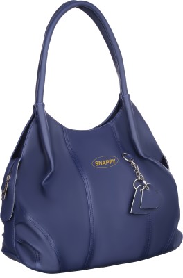 Snappy Women Blue Hand-held Bag