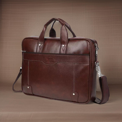 Shivra Men & Women Brown Messenger Bag