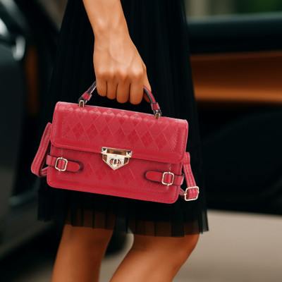 Trendz Firenze Women Red Messenger Bag