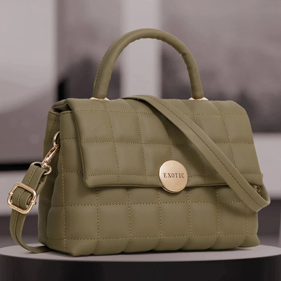 Exotic Women Khaki Sling Bag