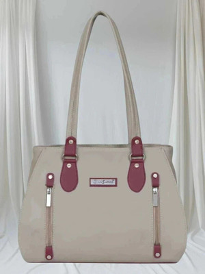 Lazzaroo Women Beige Shoulder Bag