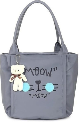 Chic Styles Women Grey Handbag
