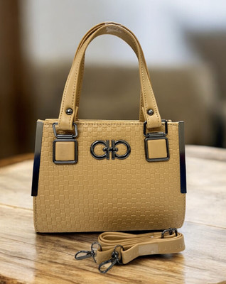 Carissa Women Beige Handbag