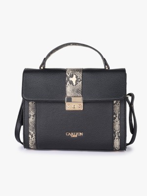 CARLTON LONDON Women Black Messenger Bag