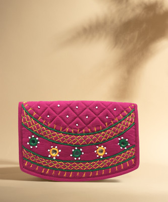 SriAoG Women Pink Hand-held Bag