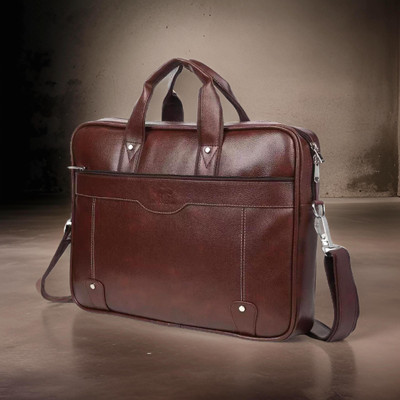 house of common Men & Women Brown Messenger Bag