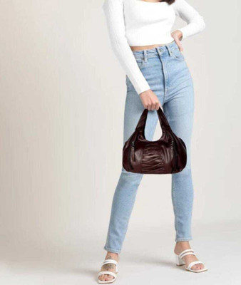 house of common Women Brown Hand-held Bag