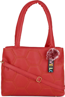 Plama Women Red Hand-held Bag