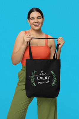 Eco Vibes Girls Black, Green, White Tote