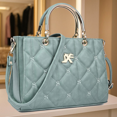 SXF SPEED X FASHION Women Green Sling Bag